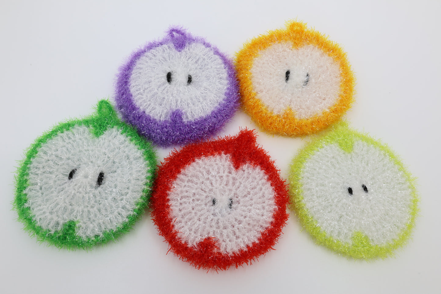 Korean Scrubber Apple design (4 Pack)