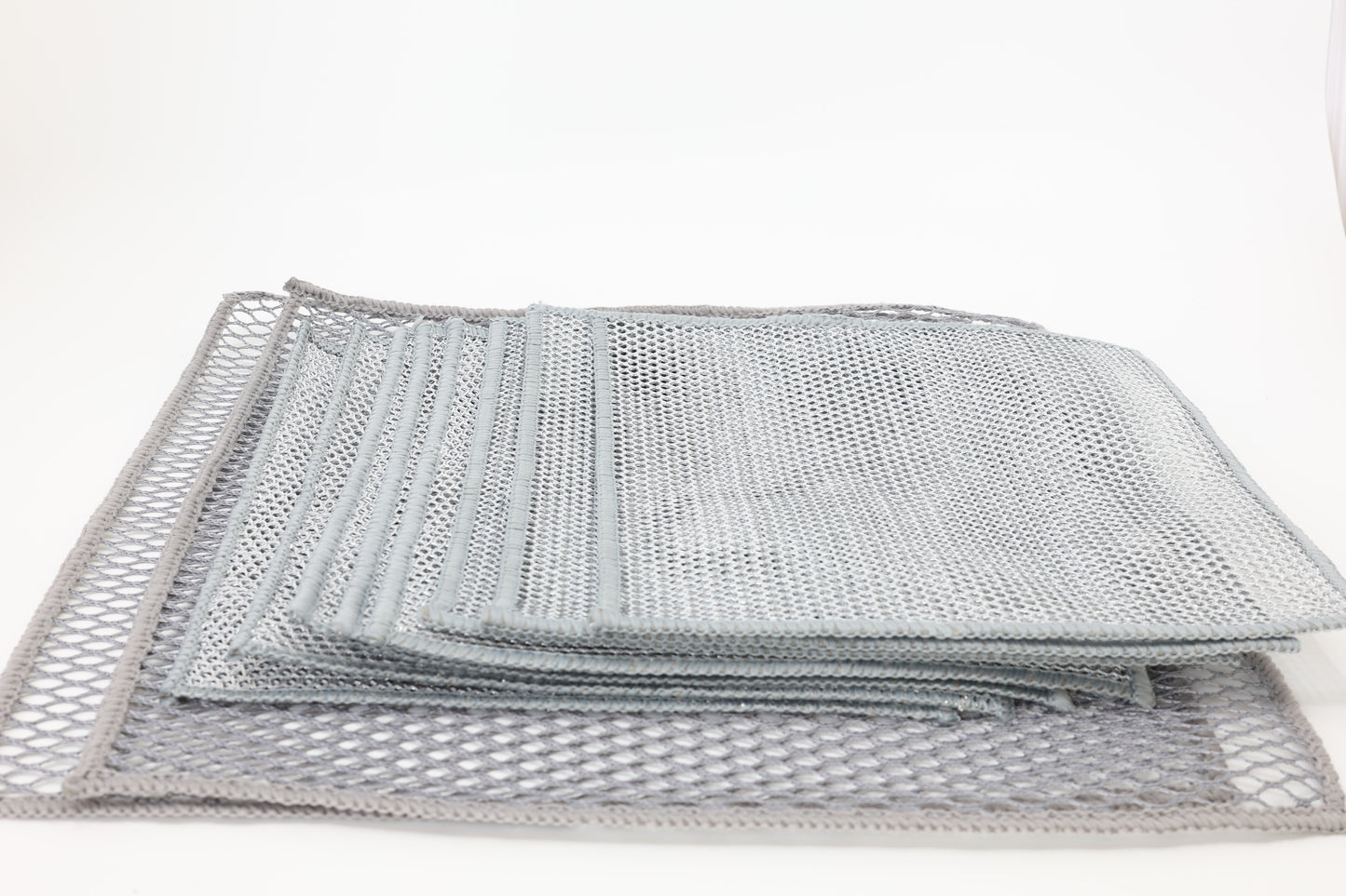 Non Scratch shiny mesh (8 pcs) and dish mesh (2 pcs)