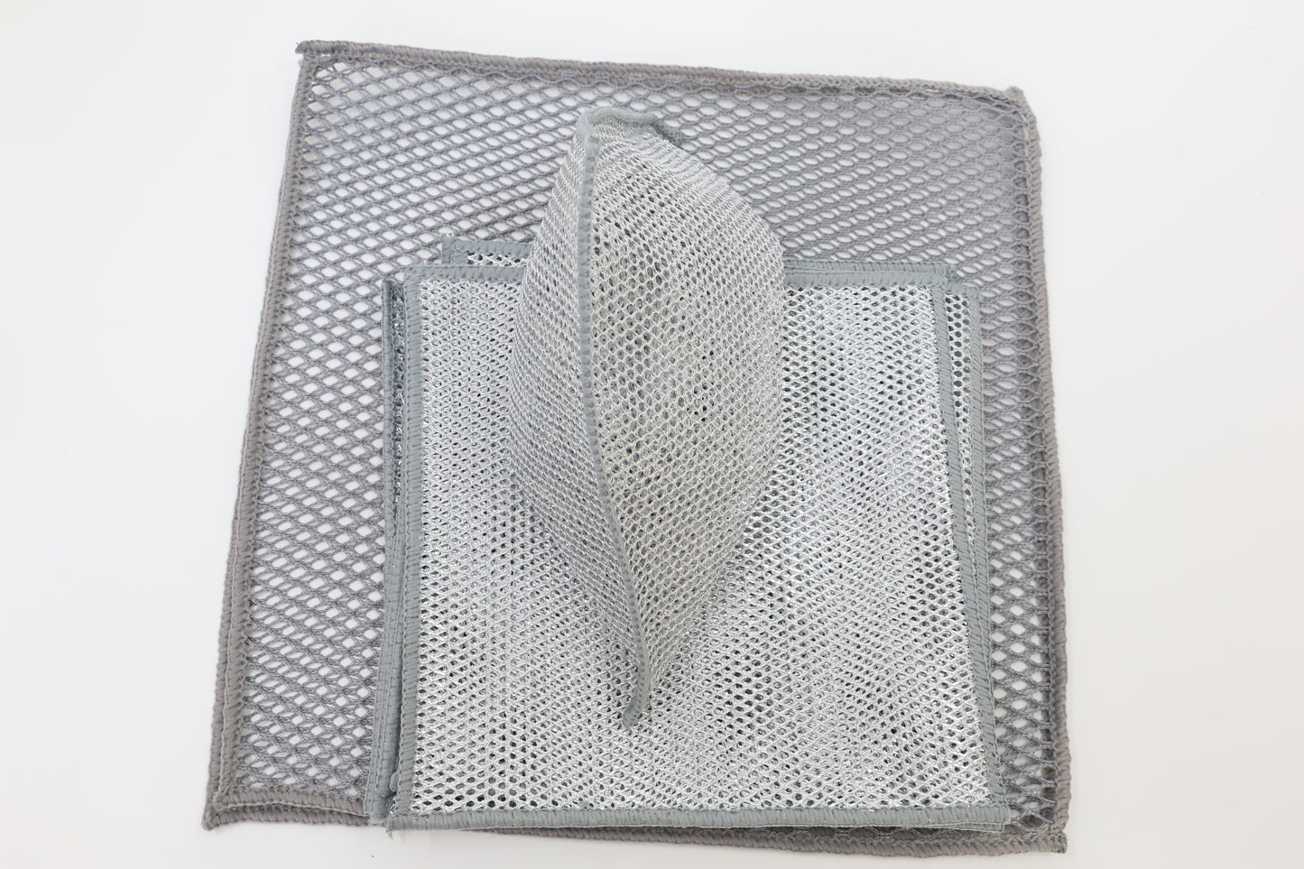 Non Scratch shiny mesh (8 pcs) and dish mesh (2 pcs)