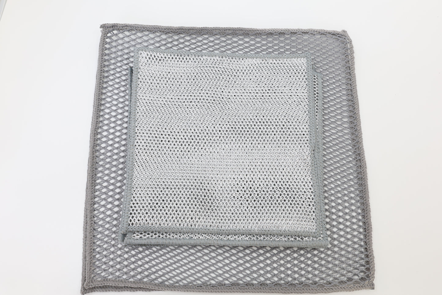 Non Scratch shiny mesh (8 pcs) and dish mesh (2 pcs)