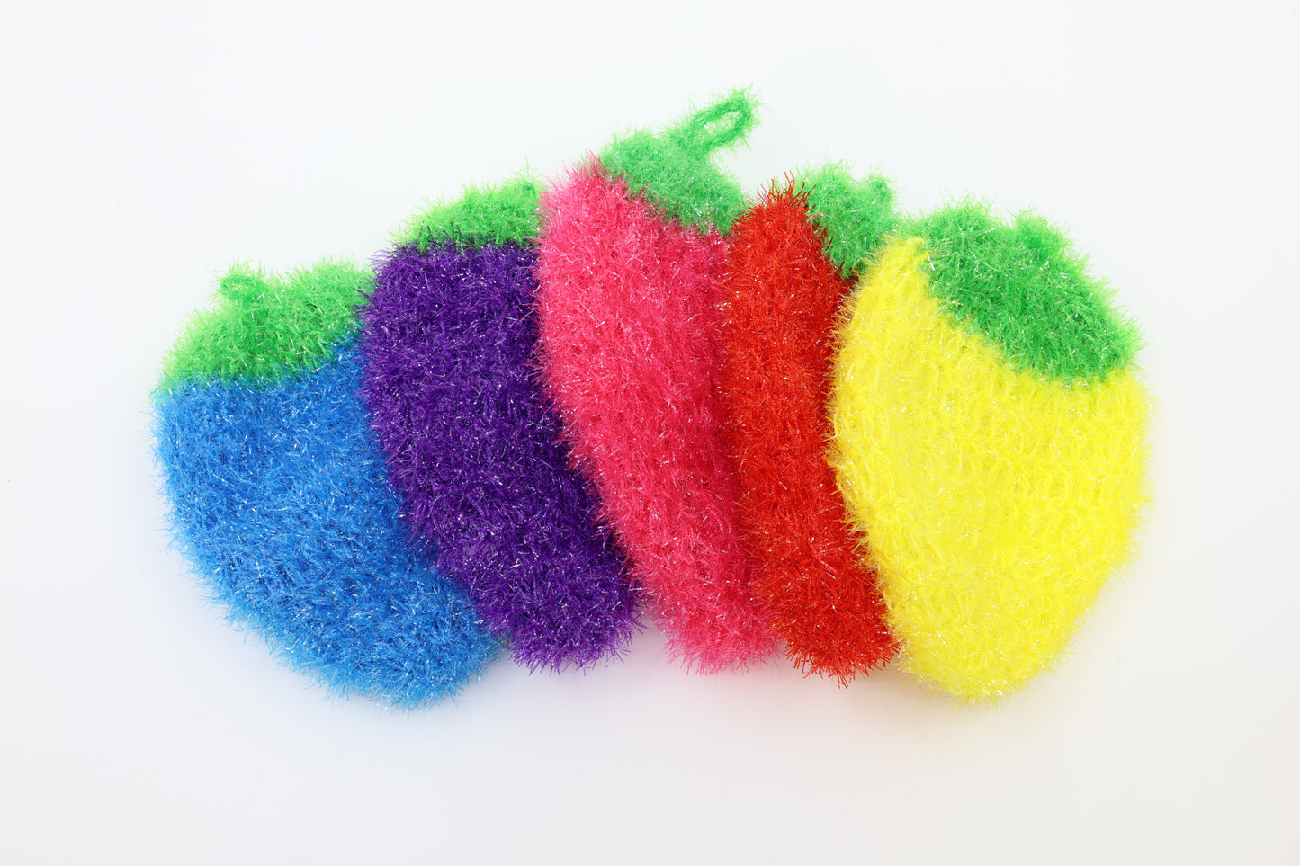 Korean Scrubber Strawberry design (4 PCS)