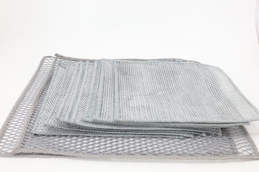 Non Scratch shiny  mesh (8 pcs) and dish mesh (2 pcs)
